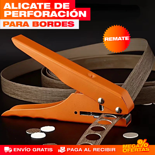 Alicate de Perforación para Bordes – Perfora Lámina Limpio y Sin Deformar