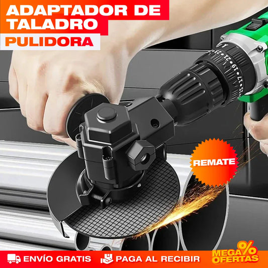 Adaptador Convertidor de Taladro a Pulidora – Convierte tu Taladro en Pulidora al Instante