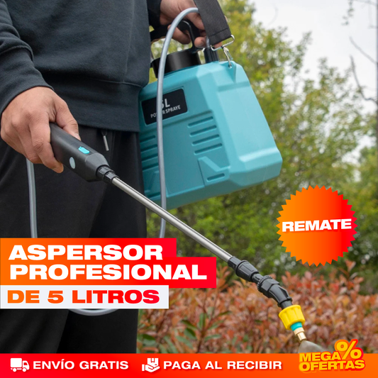 Aspersor Eléctrico Profesional de 5 Litros
