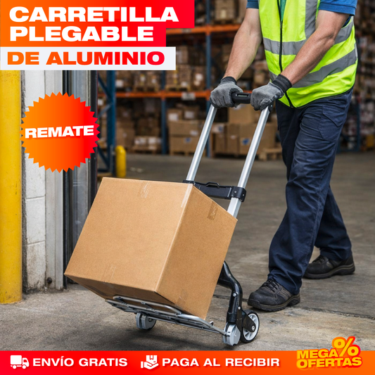Carrito Plegable para Mercado – Carga Todo el Mercado Sin Reventar las Bolsas