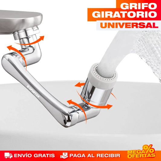 Grifo Giratorio Universal – Más Alcance y Menos Salpicaduras · 2x1 + 50% Dto