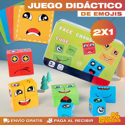 Juego Didáctico de Emoji para Toda la Familia – Diversión Garantizada para Todas las Edades · 2x1