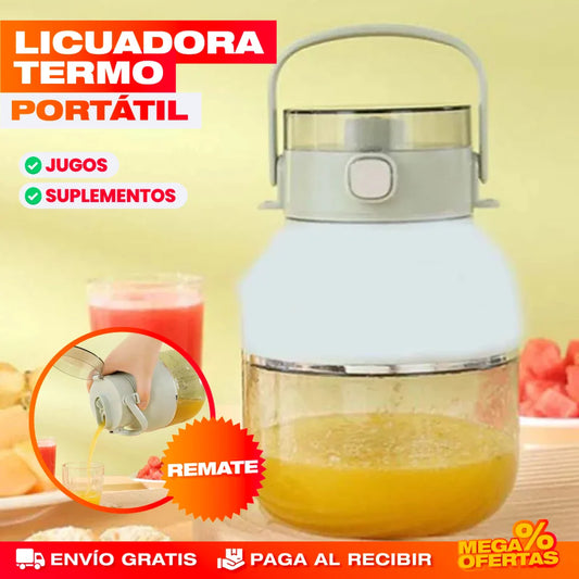 Licuadora Portátil para Jugos, Batidos y Suplementos – Batidos Donde Estés, Sin Cables