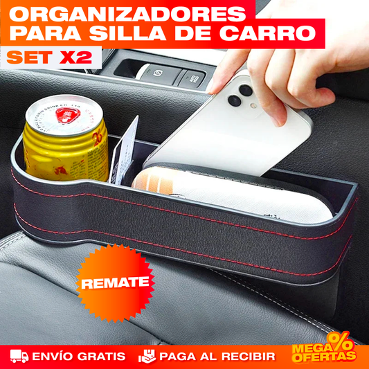 Organizadores para Silla de Carro – Carro Ordenado y Niños Entretenidos · Combo x2