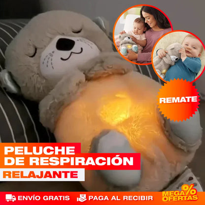 Peluche Relajante de Respiración para Dormir – Calma la Ansiedad y Duerme en Minutos