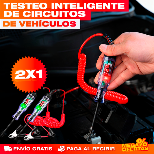 Tester LED de Circuitos para Vehículos – Encuentra la Falla Eléctrica Sin Pagar Taller · 2x1