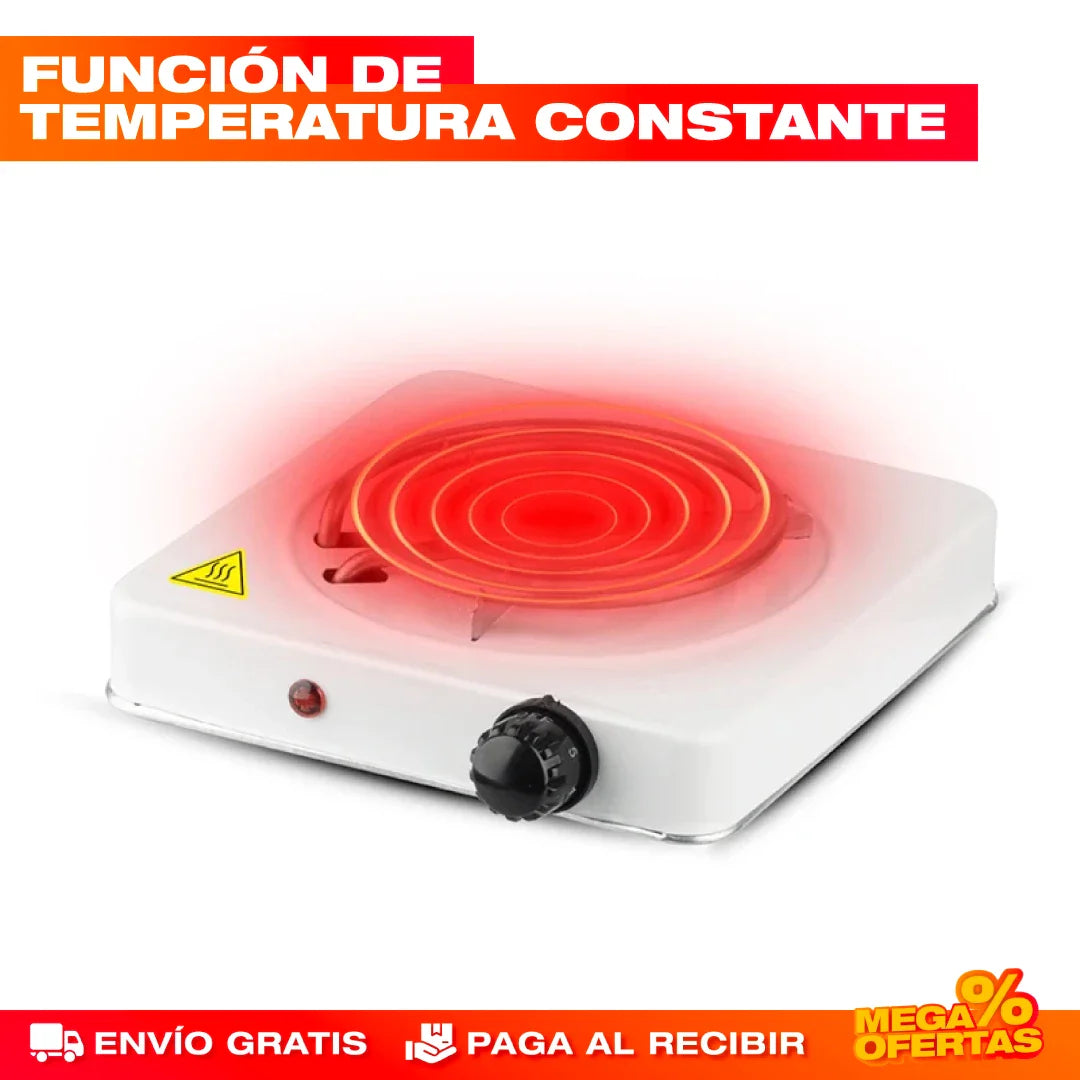 Estufa Eléctrica de Inducción – Cocina Rápido y Seguro Sin Gas