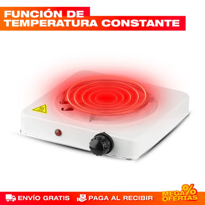 Estufa Eléctrica de Inducción – Cocina Rápido y Seguro Sin Gas