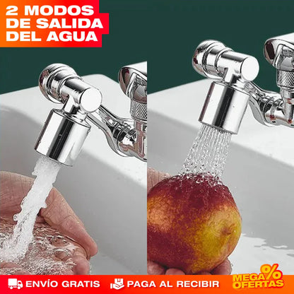 Grifo Universal con Extensión Giratoria – Más Alcance y Menos Salpicaduras al Instante