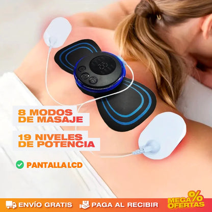 Masajeador Eléctrico Corporal – Alivia la Tensión Muscular en Casa · 3x1