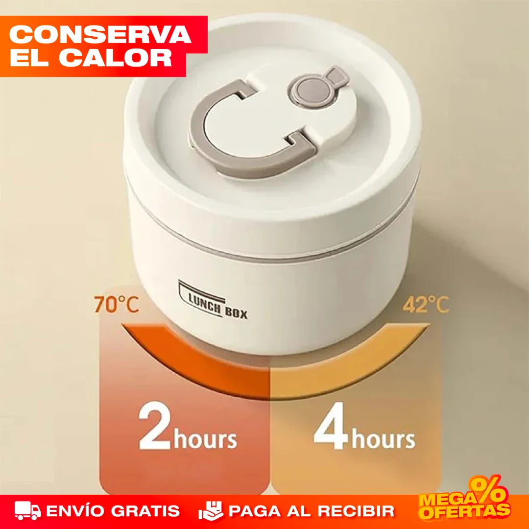 Lonchera Térmica – Tu Almuerzo Caliente y Sin Derrames