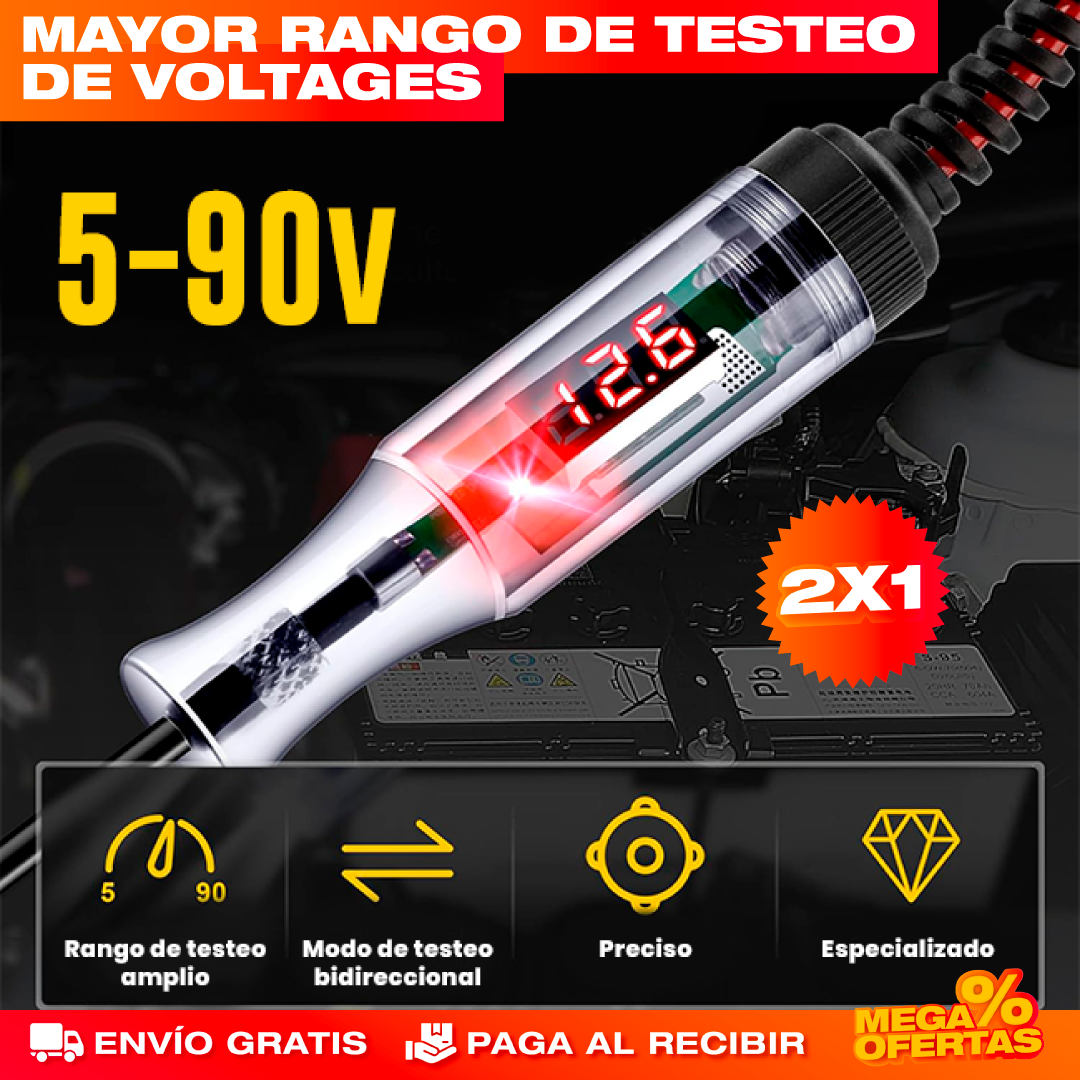 Tester LED de Circuitos para Vehículos – Encuentra la Falla Eléctrica Sin Pagar Taller · 2x1