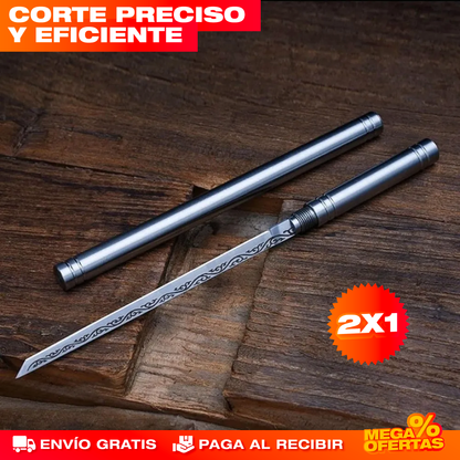 Cuchillo Multifunción Doble – Pica, Rebana y Filetea con Uno Solo · 2x1