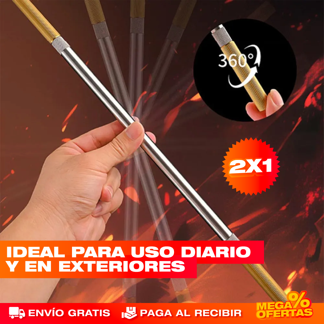 Cuchillo Multiusos de Doble Cabeza – Dos Cortes en un Solo Cuchillo · 2 Sets