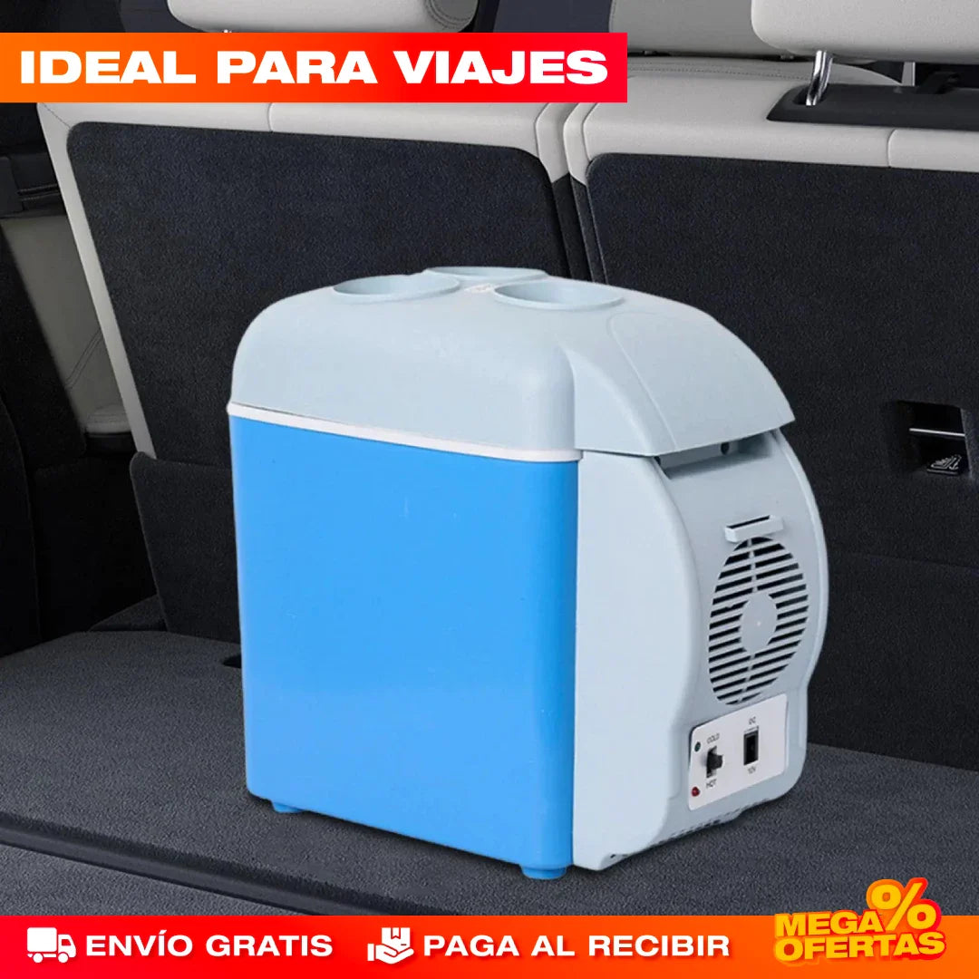 Mini Nevera 7.5 Litros para Carro y Hogar – Bebidas Frías en Cualquier Viaje