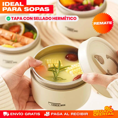 Lonchera Térmica – Tu Almuerzo Caliente y Sin Derrames