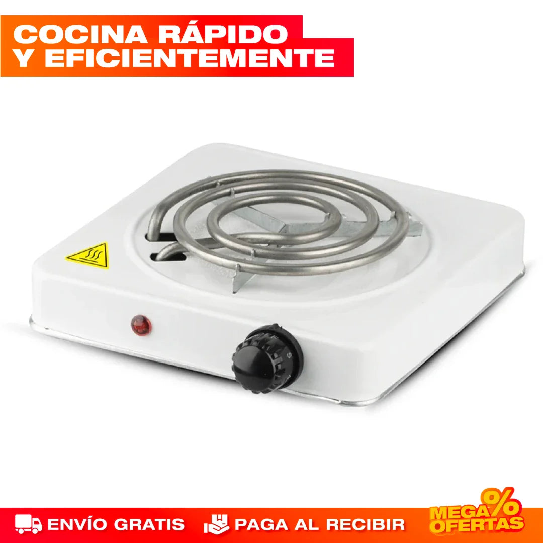 Estufa Eléctrica de Inducción – Cocina Rápido y Seguro Sin Gas