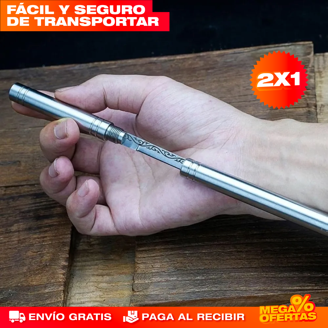 Cuchillo Multifunción Doble – Pica, Rebana y Filetea con Uno Solo · 2x1