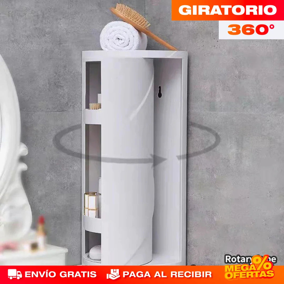 Esquinero Organizador Giratorio 360° – Aprovecha la Esquina Muerta del Mesón · Liquidación