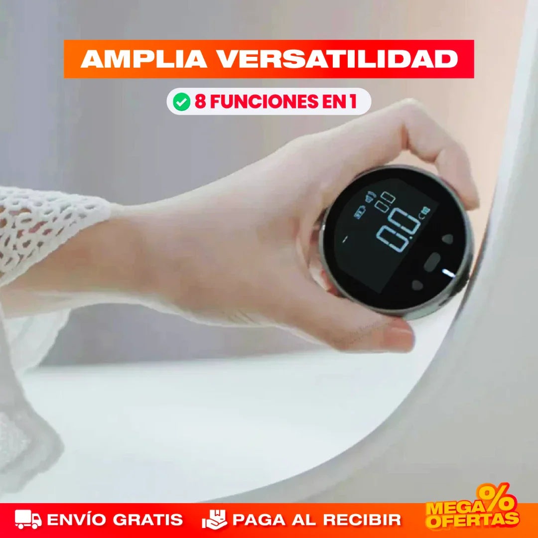 Metro Digital Compacto Recargable – Mide Exacto Sin Cinta ni Cuentas