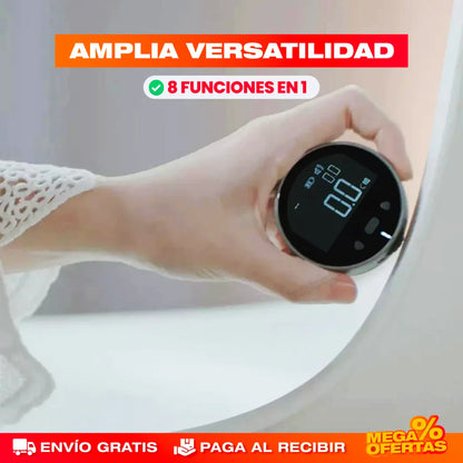 Metro Digital Compacto Recargable – Mide Exacto Sin Cinta ni Cuentas