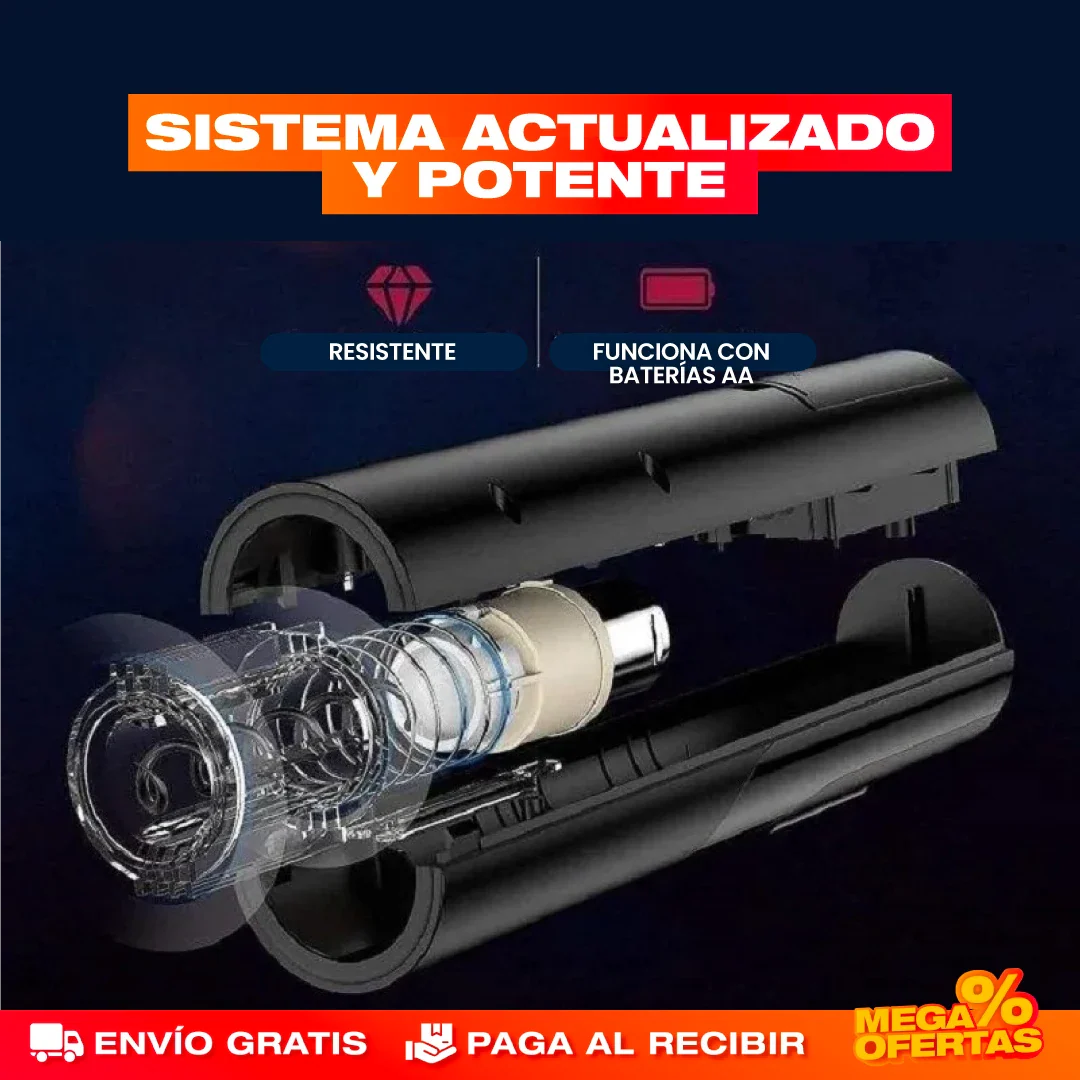 Sacacorchos Eléctrico Profesional 3 en 1 – Abre el Vino en Segundos con un Botón