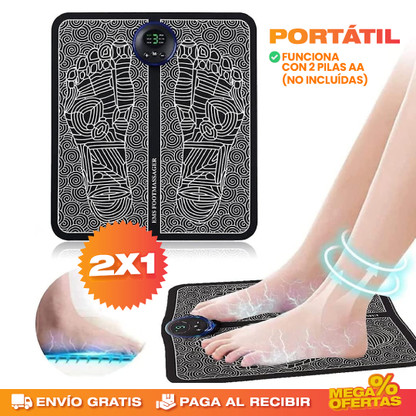 Masajeador de Pies EMS Eléctrico – Alivia los Pies Cansados al Final del Día · 2x1