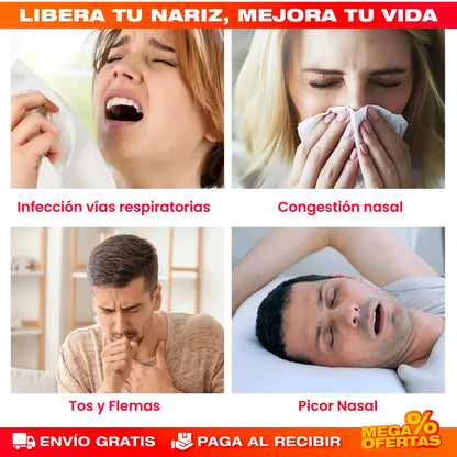 Tiras Nasales Magnéticas Antirronquidos y Deportivas – Duerme (y Deja Dormir) Sin Ronquidos