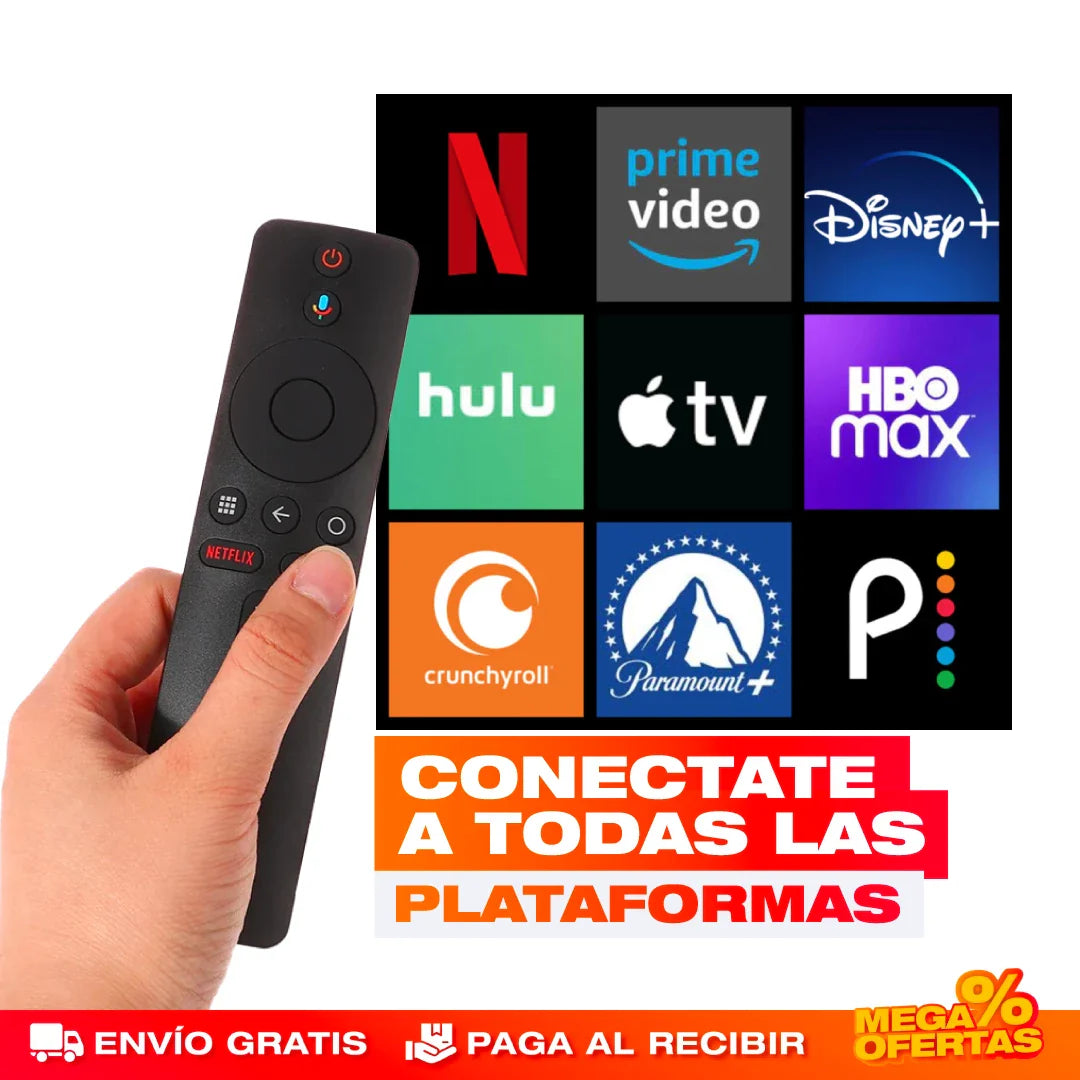 Decodificador Smart TV con Control Remoto – Convierte tu TV Vieja en Smart