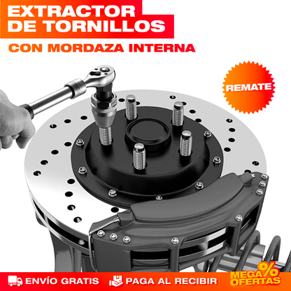 Extractor de Tornillos – Saca el Tornillo Pasado Sin Dañar la Pieza
