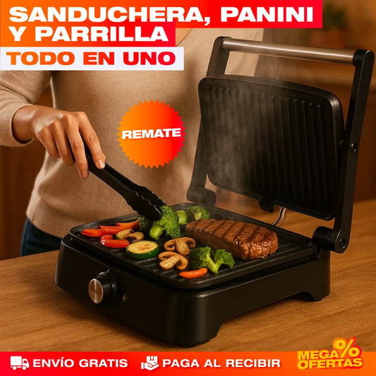 Parrilla Sanduchera Eléctrica Sokany – Sánduches Calientes y Dorados en Minutos