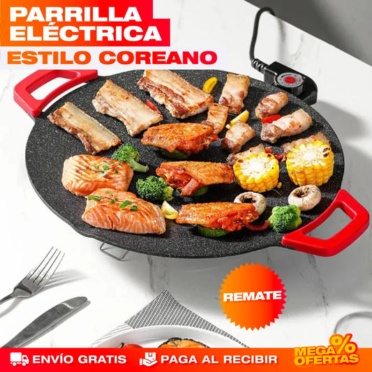 Sartén Eléctrica Antiadherente Tipo Coreana