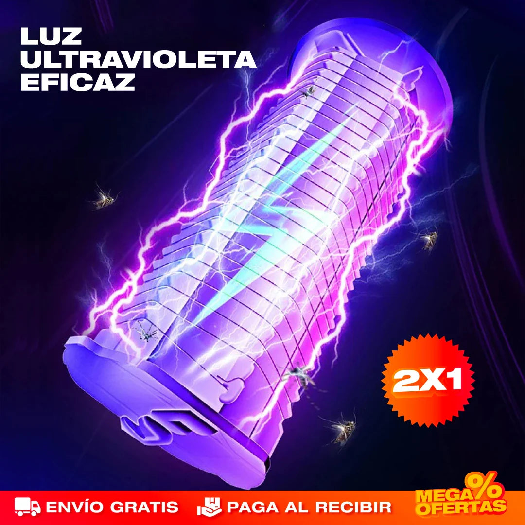 Bombilla LED Antimosquito 2 en 1 – Ilumina y Espanta Zancudos Sin Químicos · 2x1