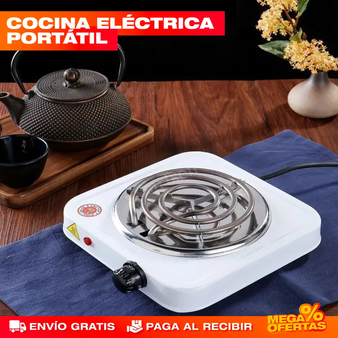 Estufa Eléctrica de Inducción – Cocina Rápido y Seguro Sin Gas
