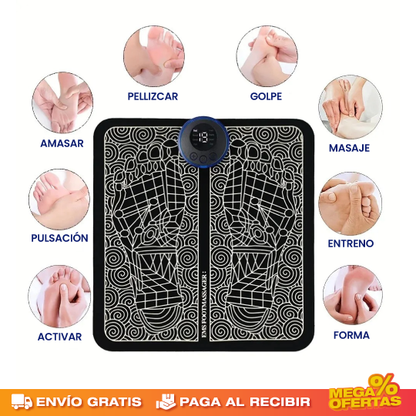 Masajeador de Pies EMS Eléctrico – Alivia los Pies Cansados al Final del Día · 2x1