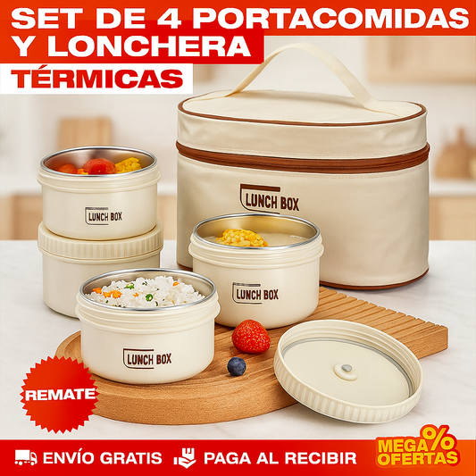 Lonchera Térmica – Tu Almuerzo Caliente y Sin Derrames