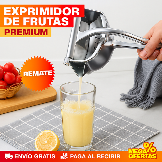 Exprimidor de Frutas Premium – Jugo Natural en Segundos, Sin Esfuerzo