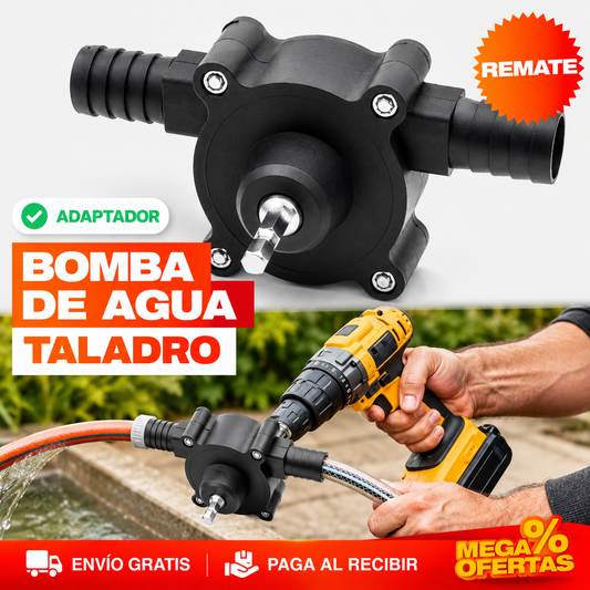 PowerPump™ – Convertidor de Taladro a Bomba de Agua