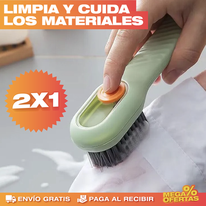 Cepillo Multifuncional – Limpia Cada Rincón Difícil Sin Esfuerzo · 3x1