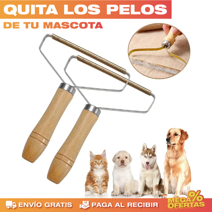3 Cepillos Mágico Removedor – Quita Pelos y Pelusas de Ropa y Muebles · 3x1