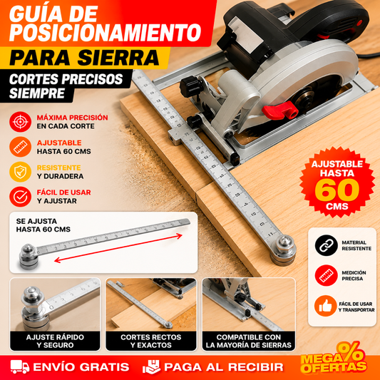 Guía de Corte para Madera – Cortes Rectos Perfectos