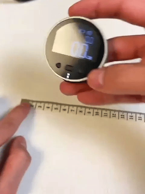 Metro Digital Compacto Recargable – Mide Exacto Sin Cinta ni Cuentas · Súper Promo