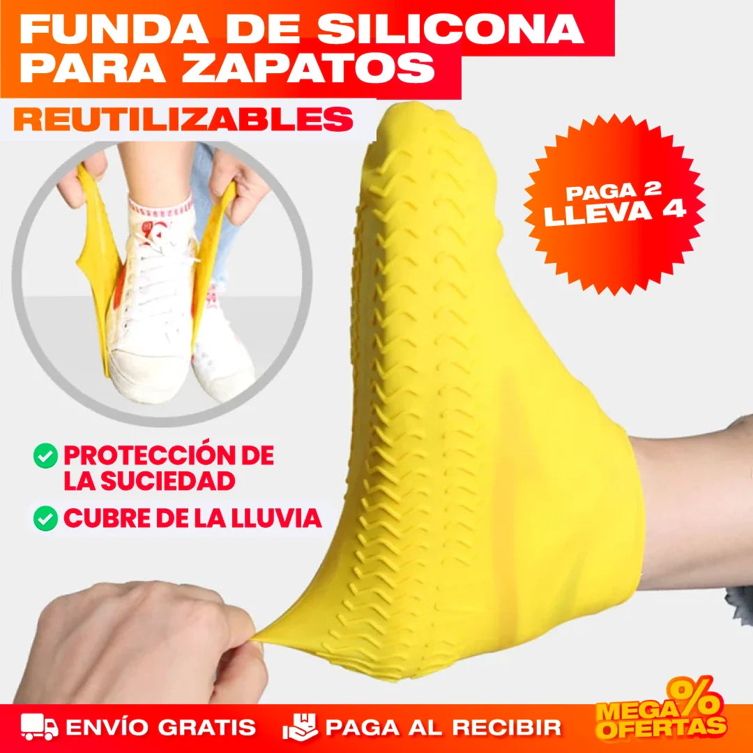 Fundas Protectoras de Zapatos – Protege tus Tenis del Agua y el Barro · 2x1