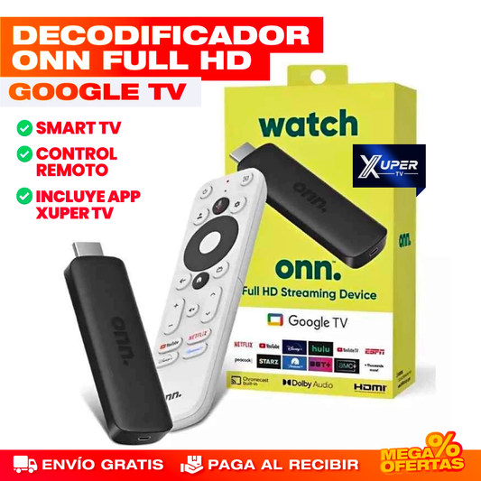 Convertidor Smart TV con Control Remoto – Convierte tu TV Vieja en Smart con Apps y Netflix