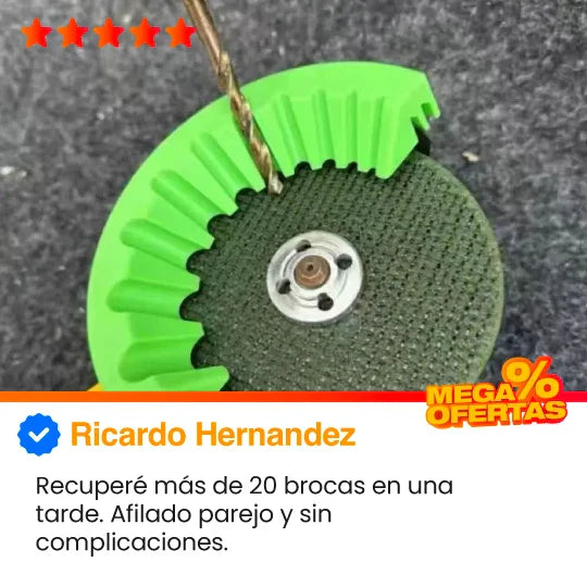 Afilador de Brocas Portátil – No Botes Más Brocas: Quedan Como Nuevas