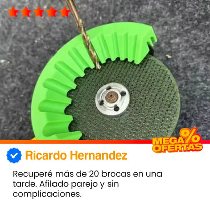 Afilador de Brocas Portátil – No Botes Más Brocas: Quedan Como Nuevas