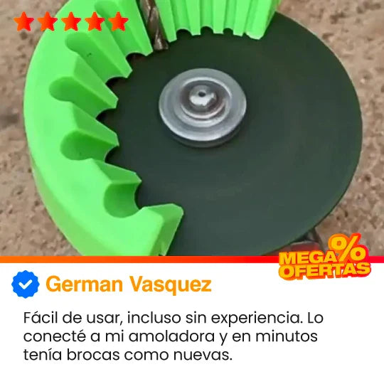 Afilador de Brocas Portátil – No Botes Más Brocas: Quedan Como Nuevas